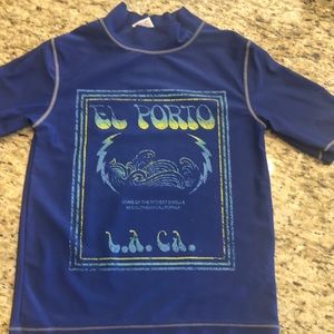 🌼 New youth boys Sz S 6/7 Cherokee rash guard SUV